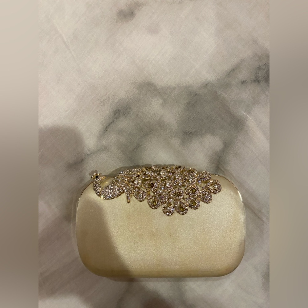 Kate Landry Peacock clutch